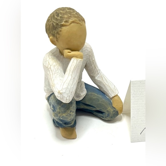 Willow Tree Inquisitive Child from The Roses in my Garden Collection. New. - Picture 2 of 5